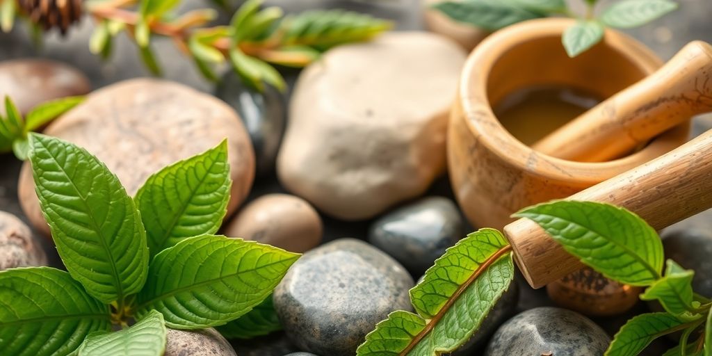 Herbal remedies for pain relief.