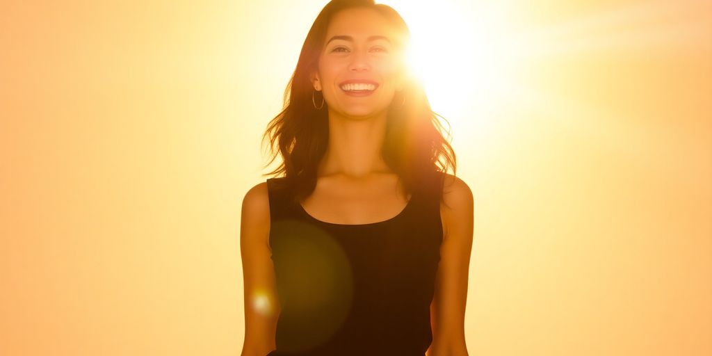 Person smiling confidently.